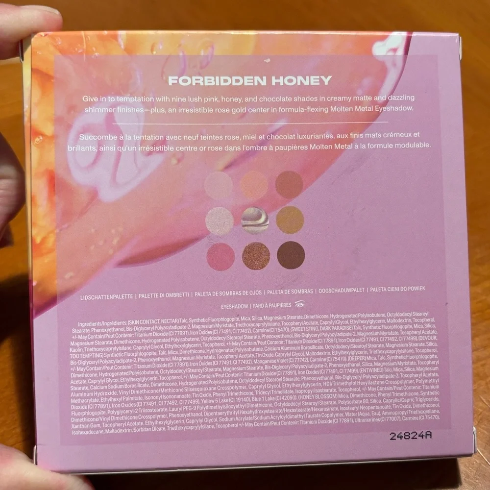 Morphe Forbidden Honey Eyeshadow Palette